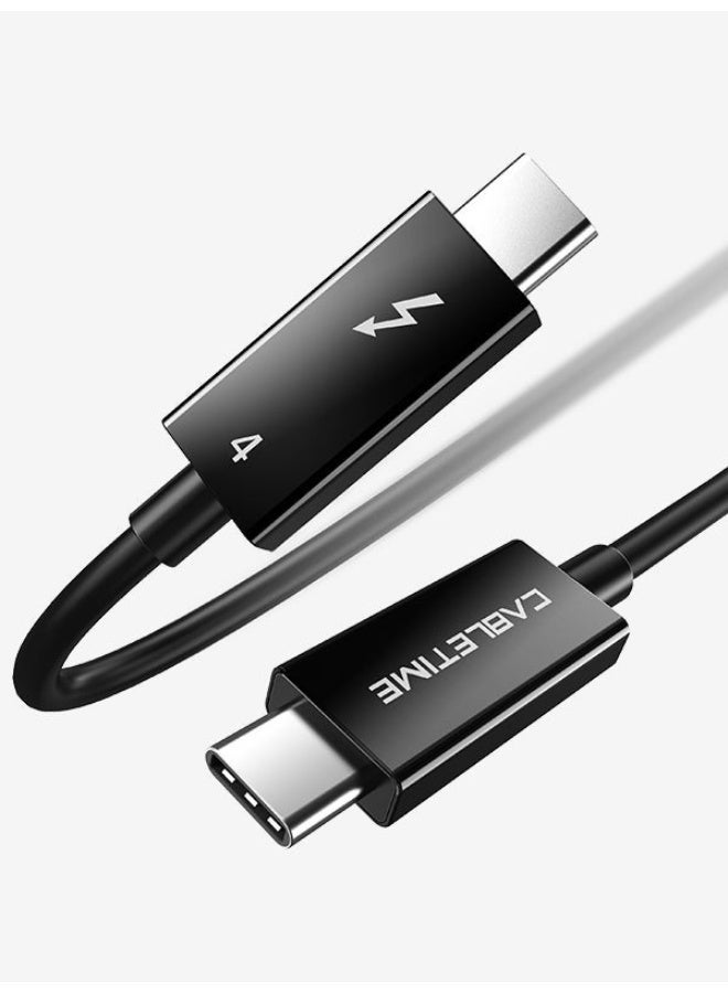 كابل تايم كابل ثندربولت 4، USB-C إلى USB-C، يدعم دقة 8K بمعدل 60 هرتز - Image 1